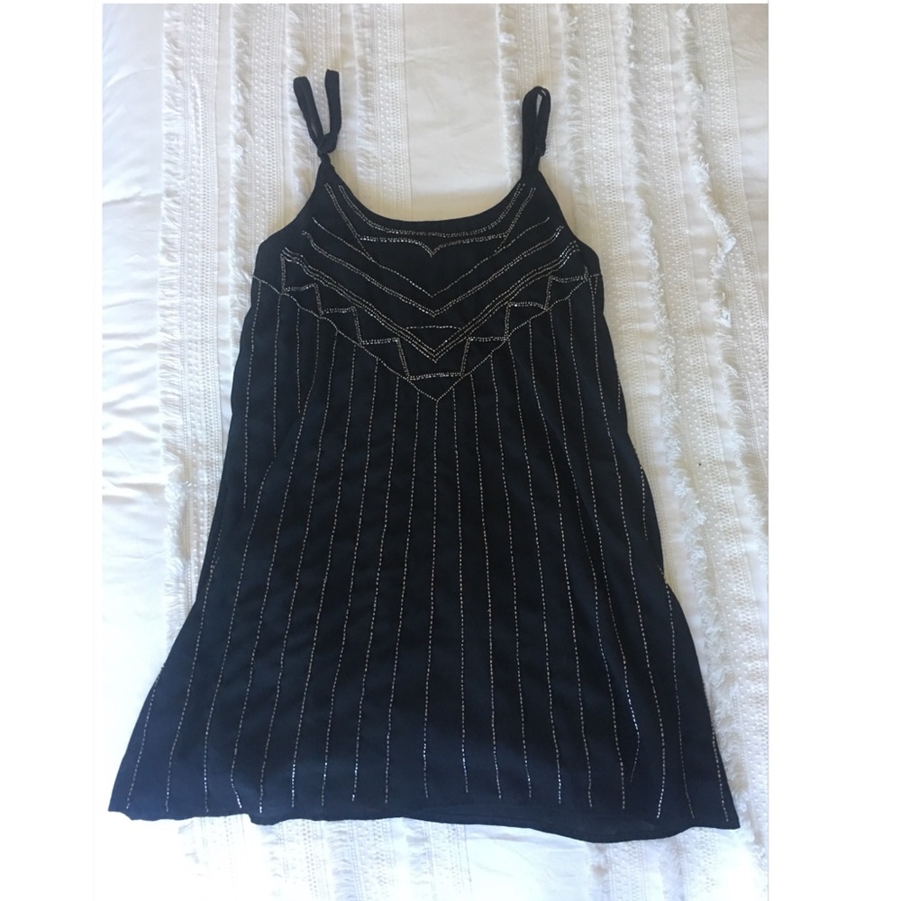 Black shapeless dress